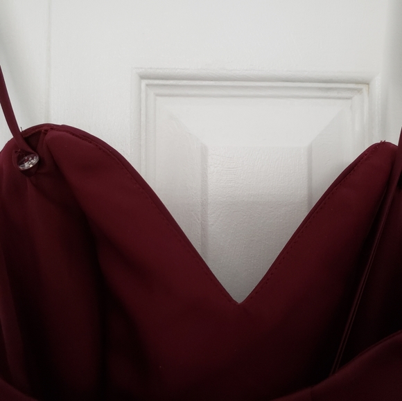 NWT - Burgundy Gown - Picture 7 of 7